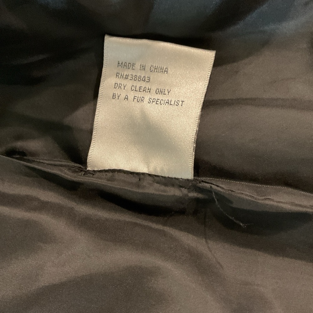 Larry Levine Down Womens Black Long Sleeve Winter Coat Size Large - Picture 10 of 16